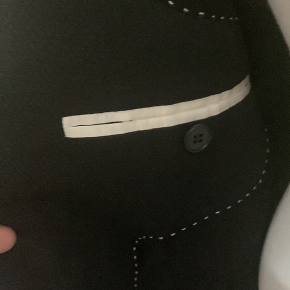 H&M Mens Black Sport Coat (Size: 36R) (NWT) - Picture 6 of 8